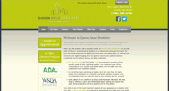 Desktop Screenshot of dentistryonqueenanne.com